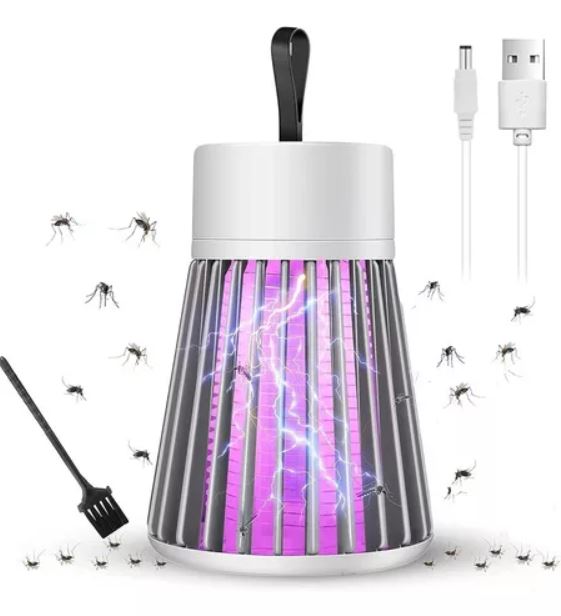 REPELENTE MATA MOSQUITO LED UV ELETRÔNICO PERNILONGOS INSETOS