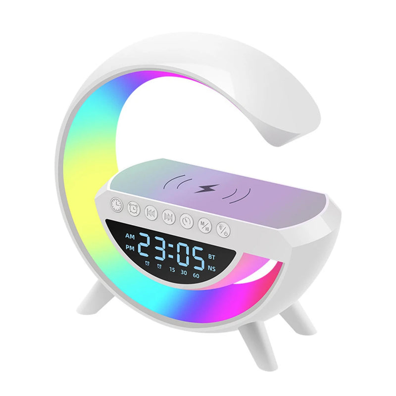 DESPERTADOR ALTO-FALANTE BLUETOOTH LED RGB